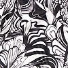 Black and White dress print Design A Black and White dress print Ann Froomberg Textile Design